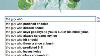 Fun With Google Suggest, Snooki Punch Edition
